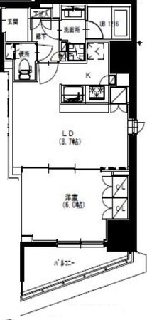 S-RESIDENCE曳舟の物件間取画像